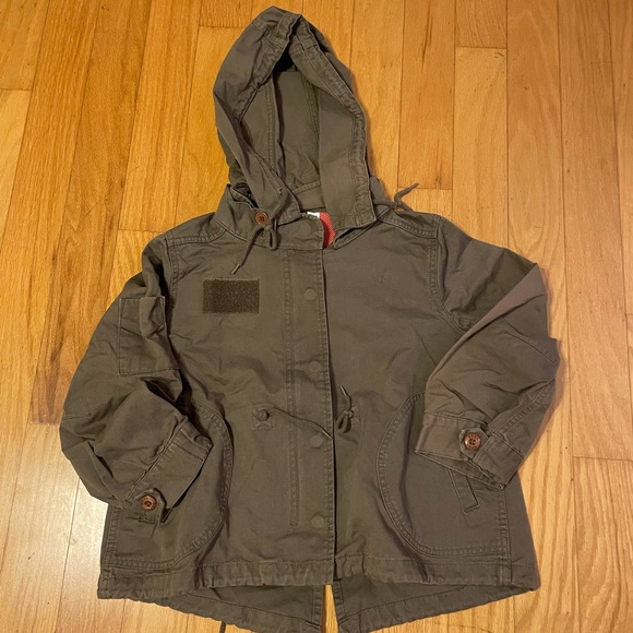 Roxy Green Cropped Utility Jacket - Picture 6 of 16